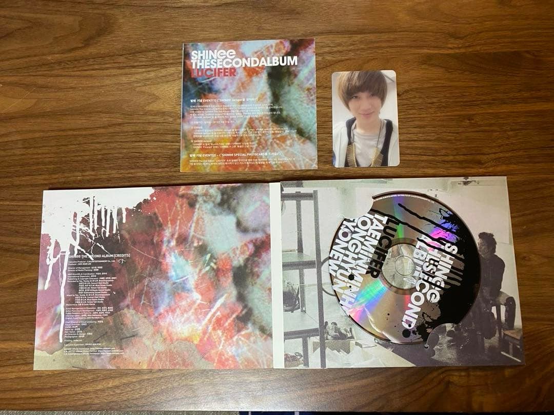 SHINee Hello LUCIFER CD 韓国盤　廃盤レア　トレカ　テミン