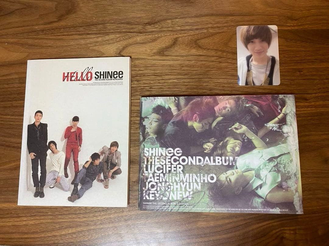 SHINee Hello LUCIFER CD 韓国盤　廃盤レア　トレカ　テミン