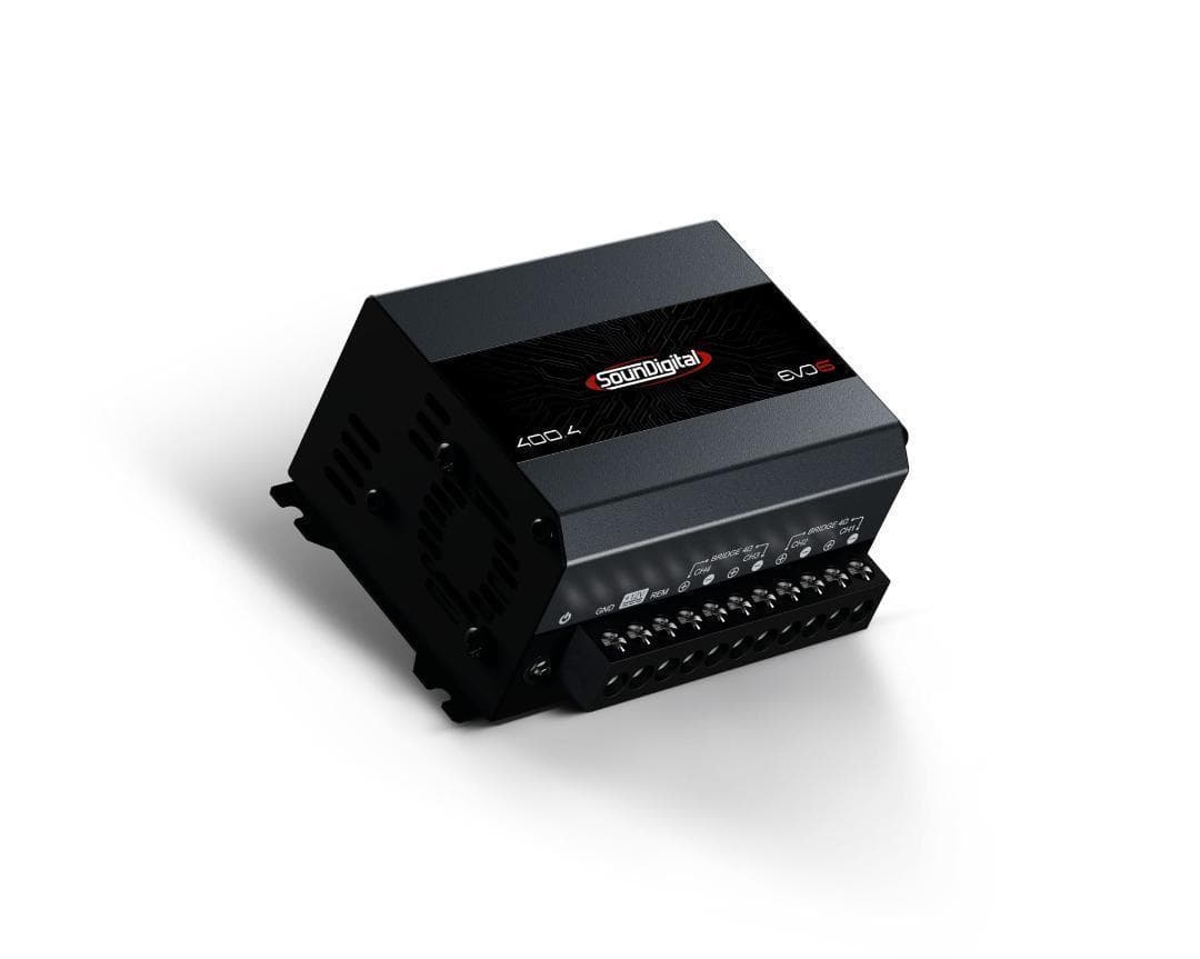400.4 4Ω Evo6 SounDigital 4チャンネル アンプ