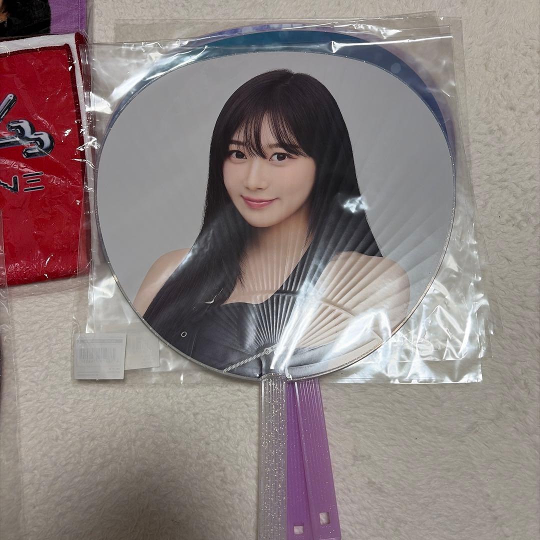 aespa ジゼル　うちわ　タオル　セット　バッジ