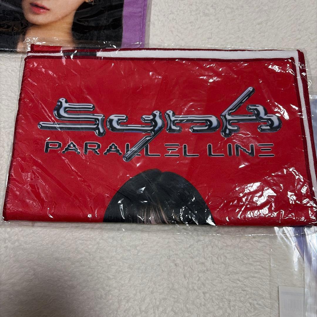 aespa ジゼル　うちわ　タオル　セット　バッジ