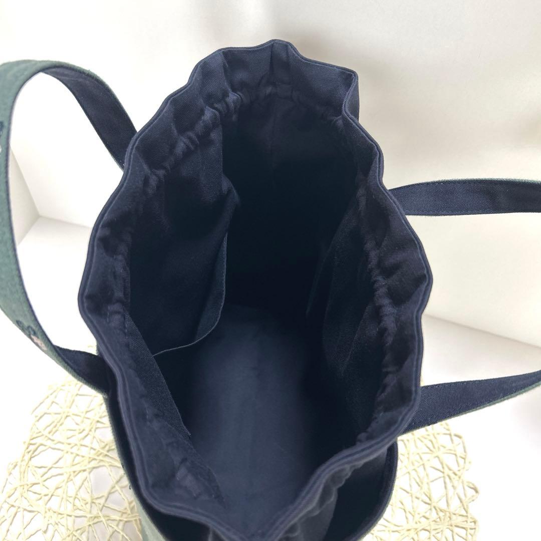 「専用」ミナペルホネンあおり巾着バッグ　ハンドメイド