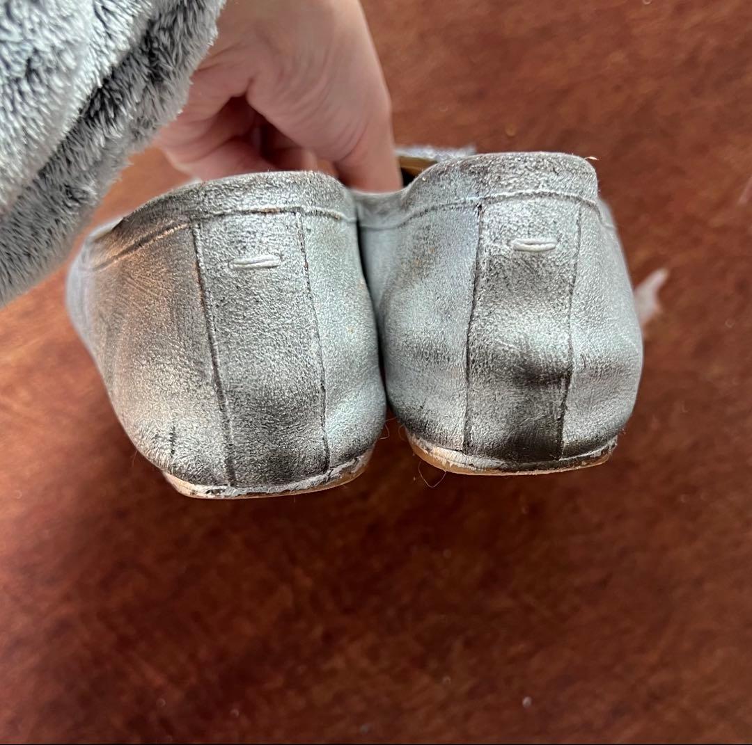 Maison Margiela シルバー足袋バレエ38.5