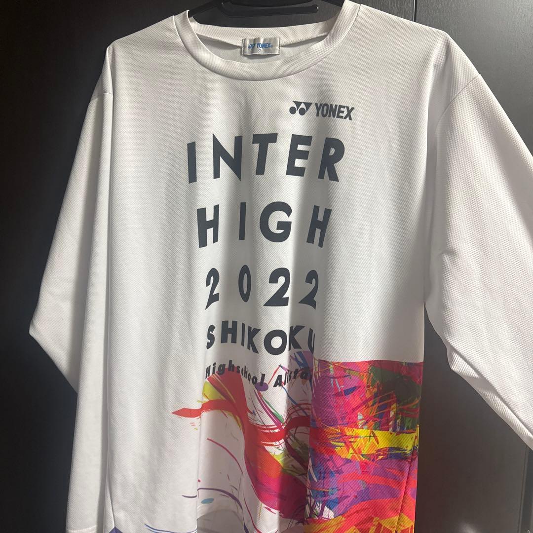 【年末セール‼️】YONEX INTER HIGH2022四国大会 Oサイズ 長袖