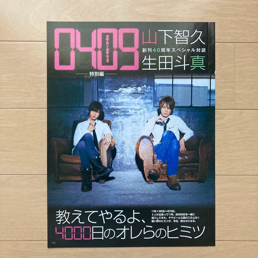 山下智久　連載　0409  Vol.01〜57＊anan 2008切り抜き