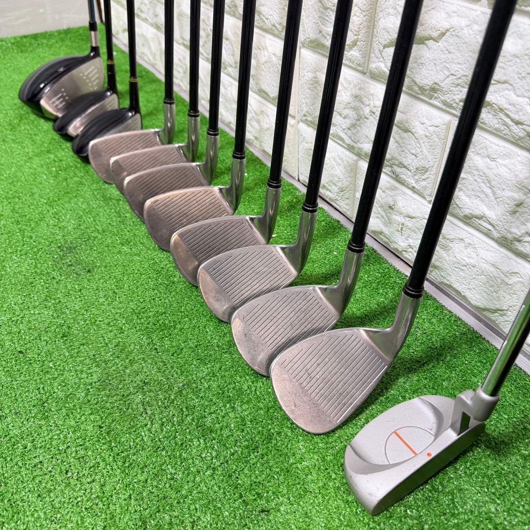 ゴルフセット　初心者応援　タイトリスト　HI-BRID ラウンド仕様　すぐ使える