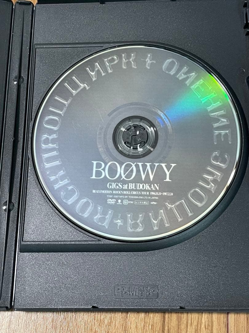 BOφWY ＤＶＤ４枚セット