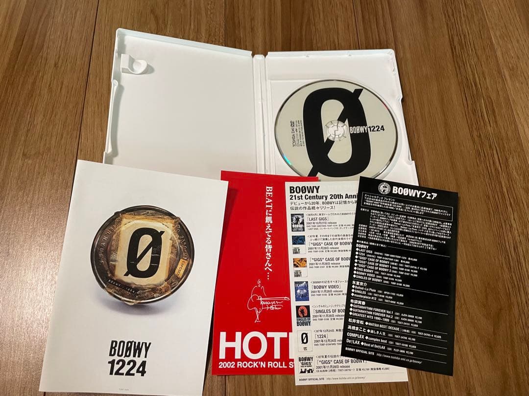 BOφWY ＤＶＤ４枚セット