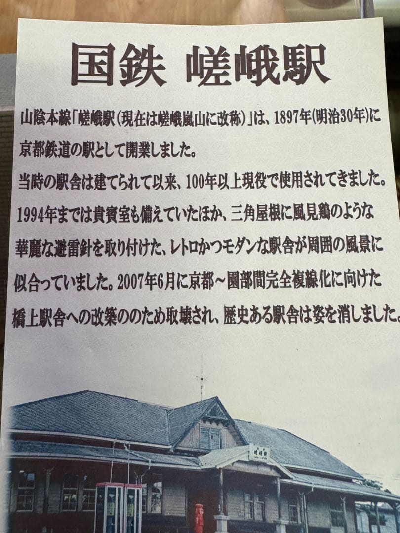 レモン様駅舎模型