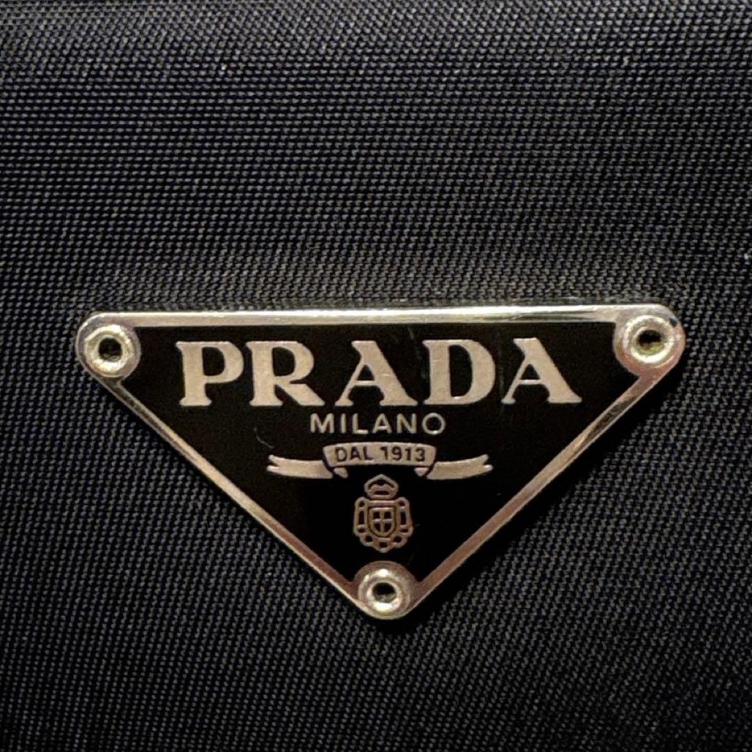正規品［極美品］PRADA プラダ　キーケース 6連　ブラック ナイロン