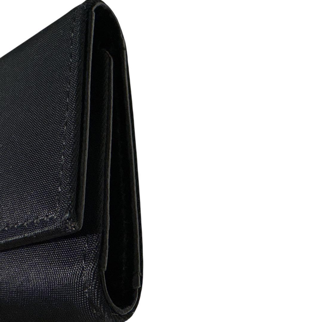 正規品［極美品］PRADA プラダ　キーケース 6連　ブラック ナイロン