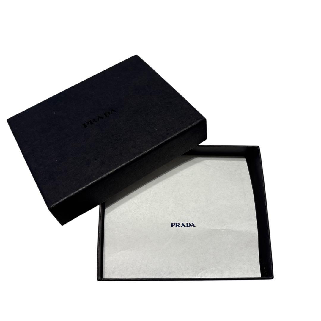 正規品［極美品］PRADA プラダ　キーケース 6連　ブラック ナイロン