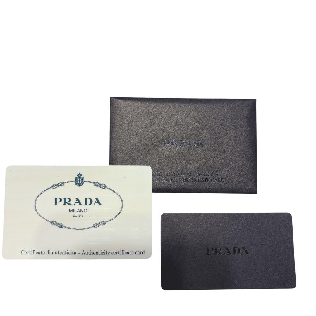 正規品［極美品］PRADA プラダ　キーケース 6連　ブラック ナイロン