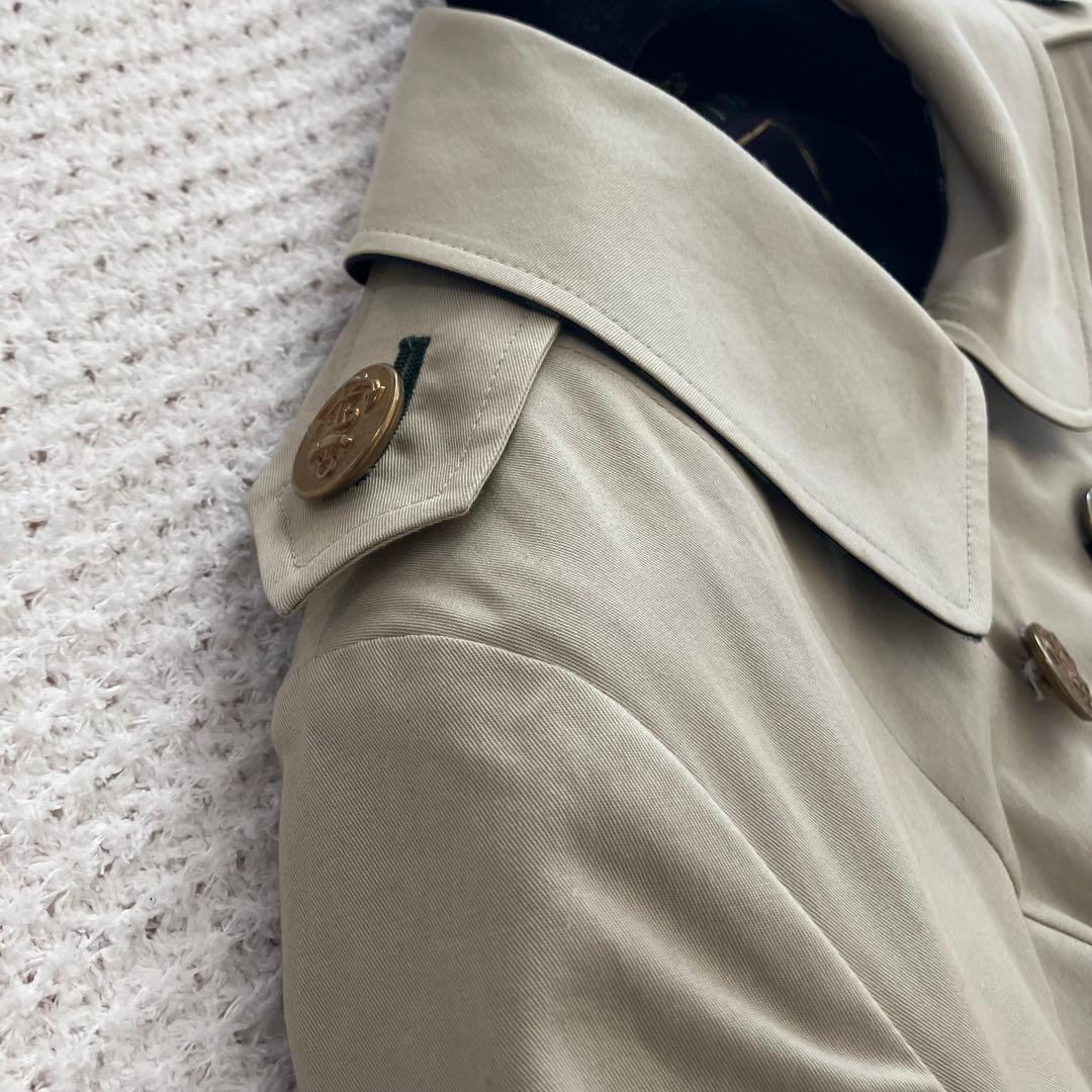 ジェーンマープル　希少　25周年記念リバーシブルトレンチコート　ダブルブレスト