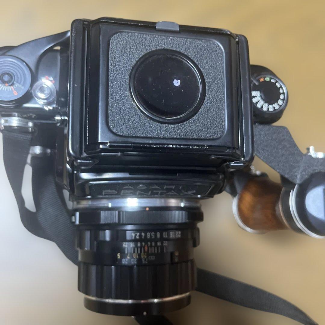 ASAHI PENTAX 中判カメラ TAKUMAR 67 105mm バケペン