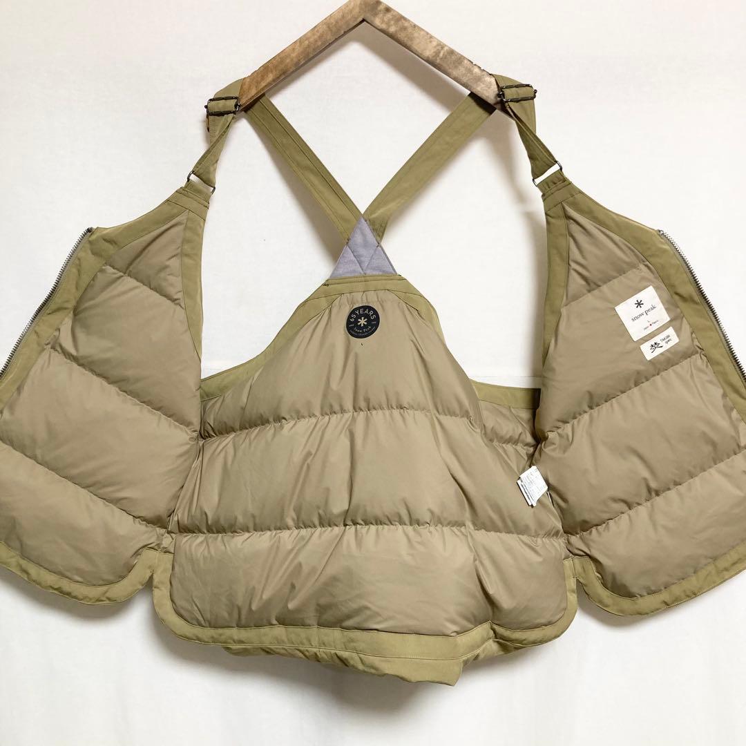 Lサイズ！peak 65周年 ダウンタキビベスト