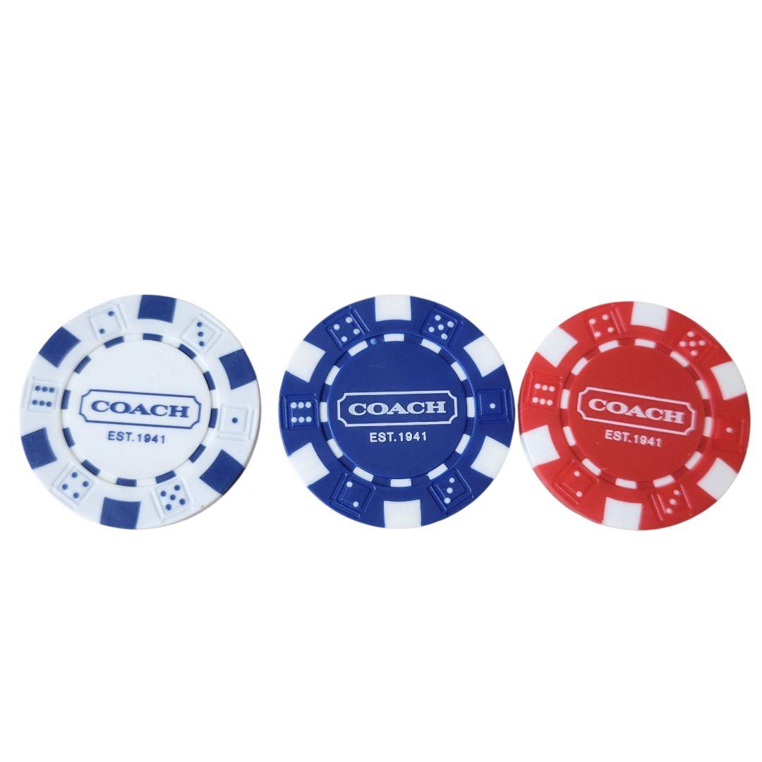 【希少】COACH ポーカーセット チップ トランプ カジノ サイコロ 正規品