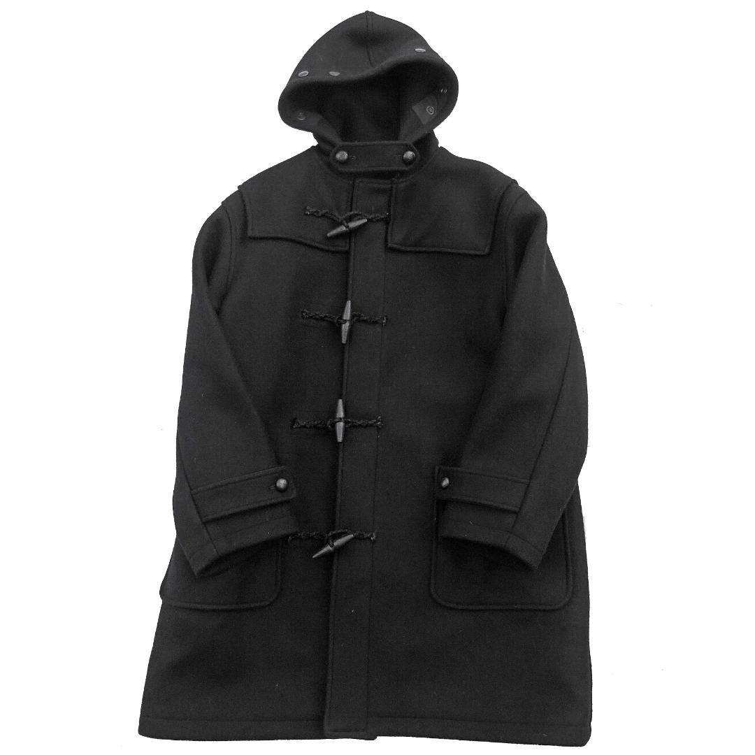 【希少】極暖　90年代三角タグ ラルフローレン　ダッフルコート黒ブラックMサイズ