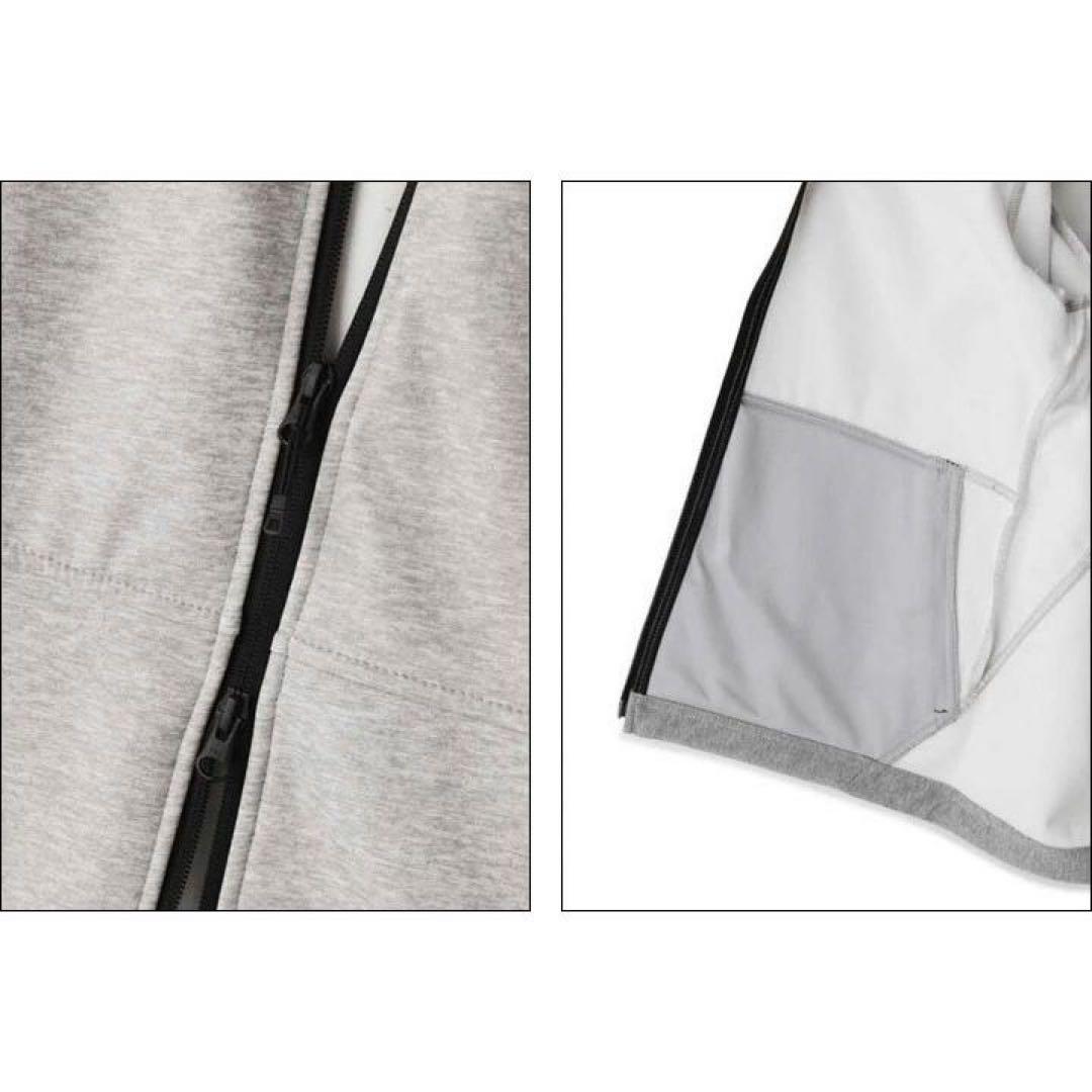 キャロウェイ メンズ ゴルフウェア ラミネート スウエットフルジップブルゾン M