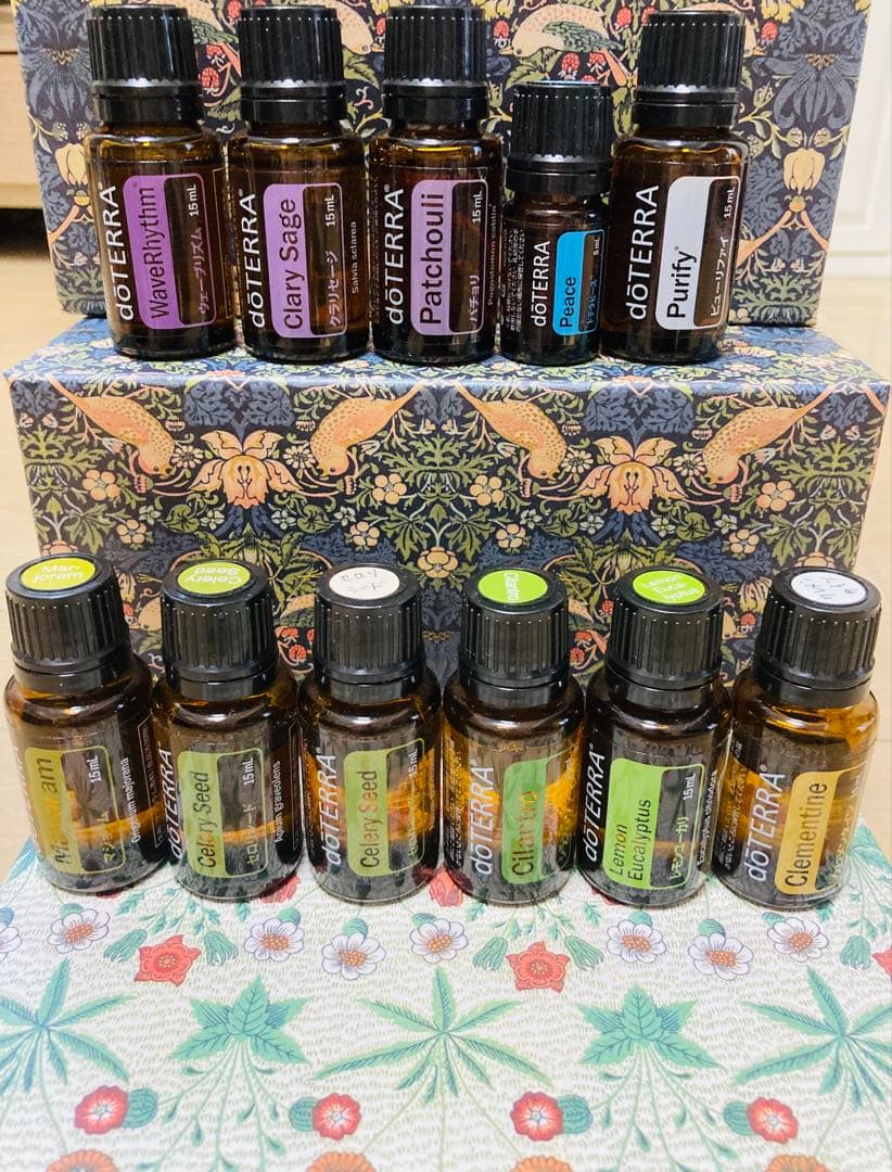 【未開封　doTERRAエッセンシャルオイルセット　11本】