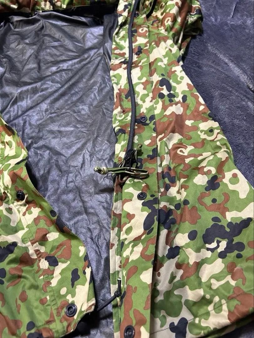 戦人senjin雨衣　レインウェア　サバゲー　自衛隊　戦闘服　迷彩　Mサイズ