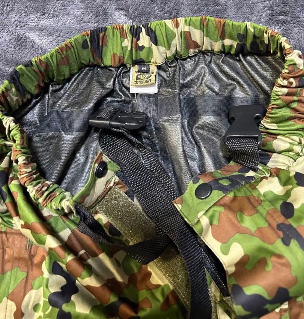 戦人senjin雨衣　レインウェア　サバゲー　自衛隊　戦闘服　迷彩　Mサイズ