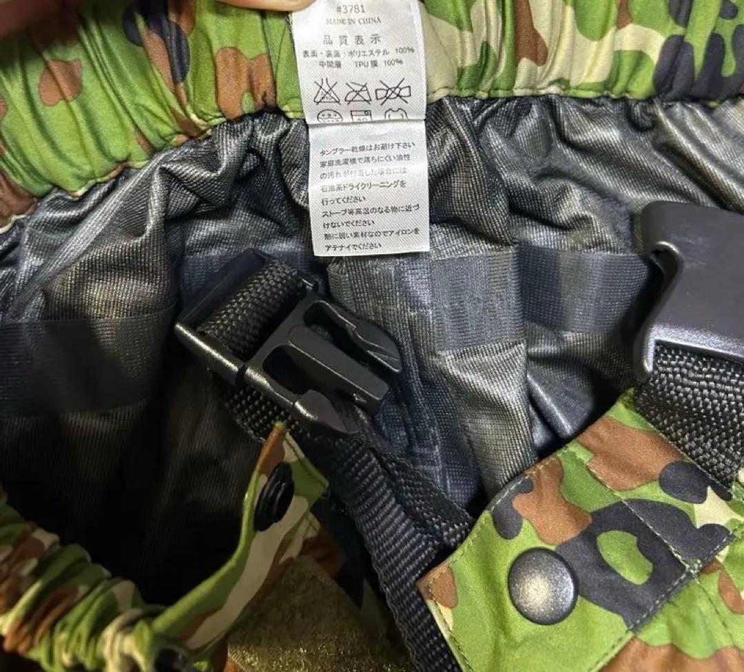 戦人senjin雨衣　レインウェア　サバゲー　自衛隊　戦闘服　迷彩　Mサイズ