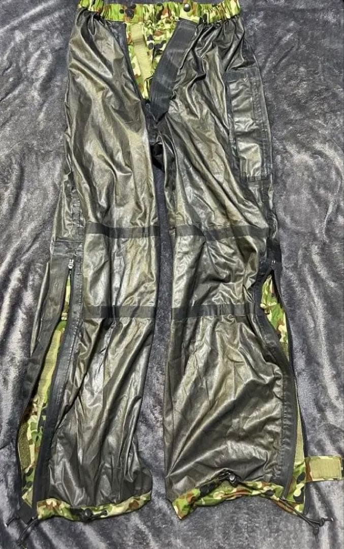 戦人senjin雨衣　レインウェア　サバゲー　自衛隊　戦闘服　迷彩　Mサイズ