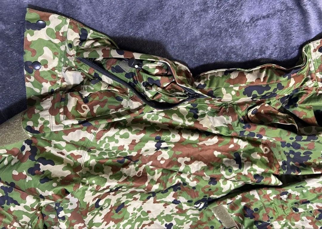 戦人senjin雨衣　レインウェア　サバゲー　自衛隊　戦闘服　迷彩　Mサイズ