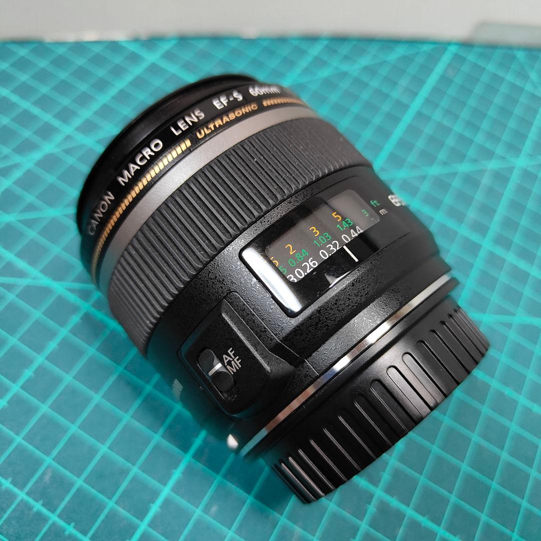 Canonマクロレンズ/EF-S 60mm F2.8/USM/動作確認済