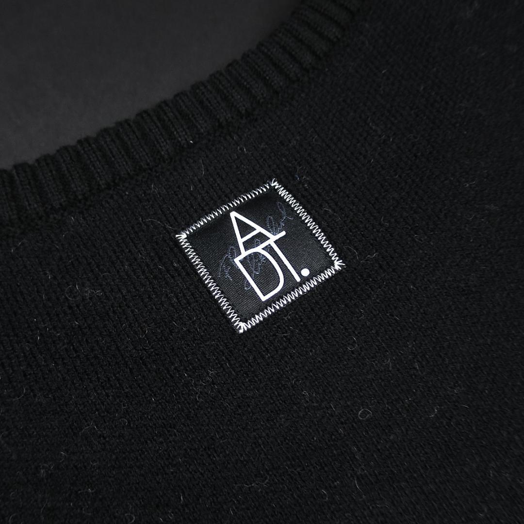 adabat 櫻井貴史コラボニットFlewlikeabird 黒 M