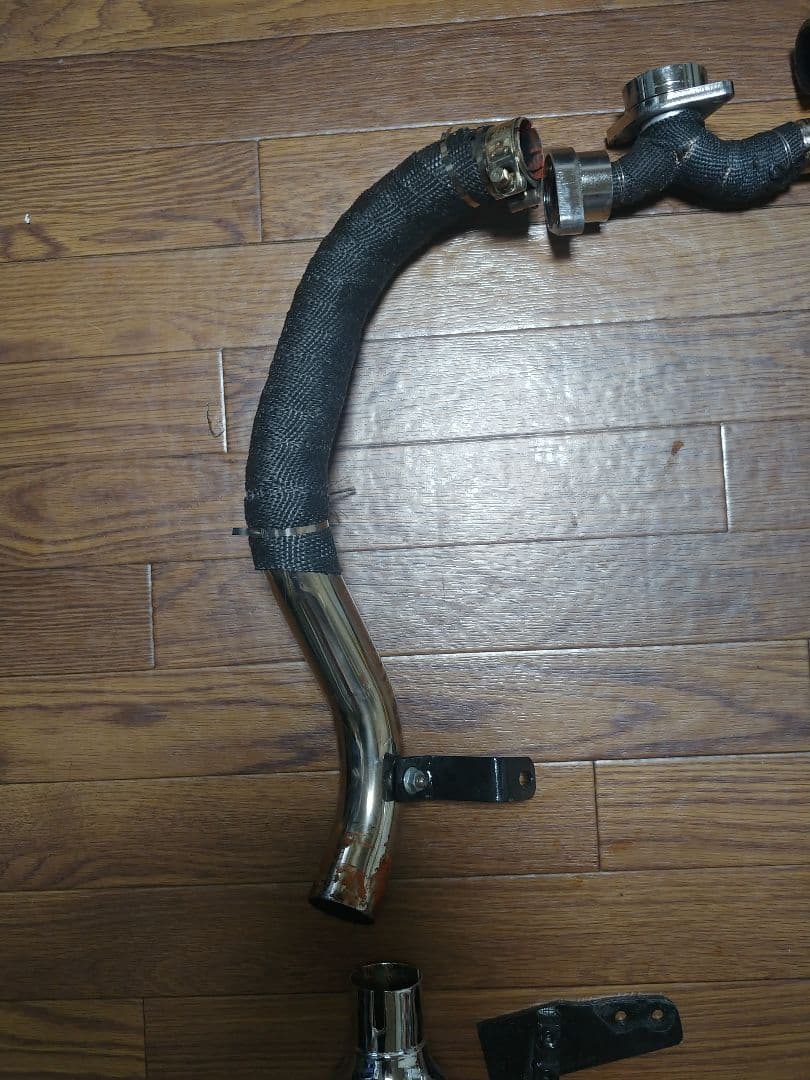 ドラッグスタ1100ー　DS1100　ロングバズーカフィッシュテールマフラー