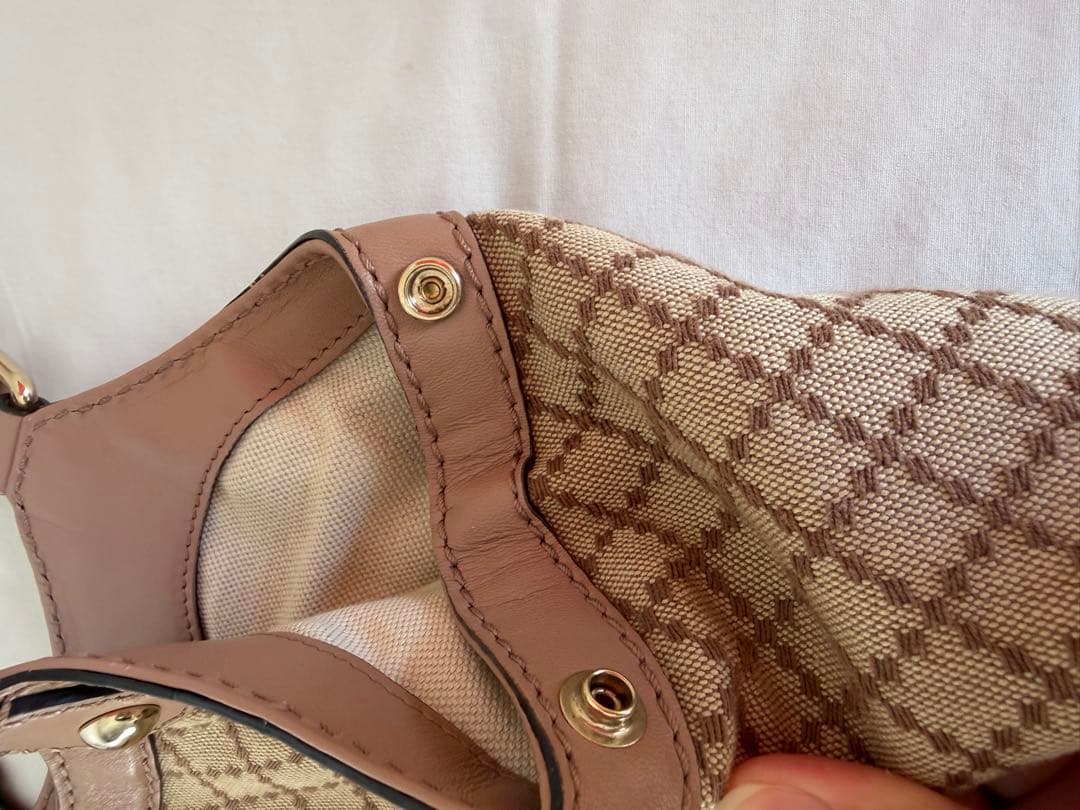 Gucci ダイヤモンドパターン トートバッグ