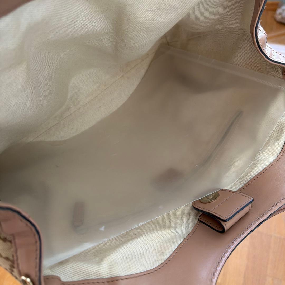 Gucci ダイヤモンドパターン トートバッグ