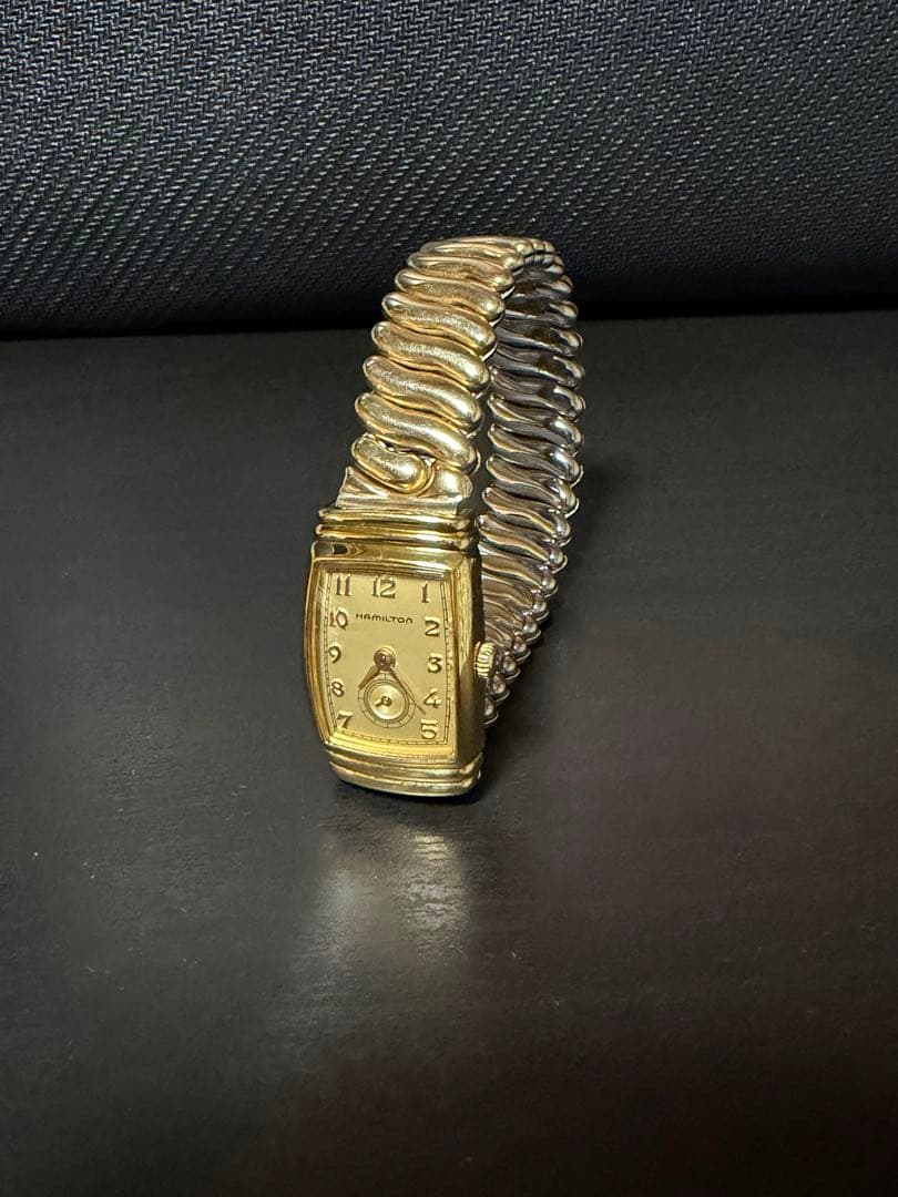 【希少】HAMILTON ハミルトン 腕時計 ベントン 6246 蛇腹 .
