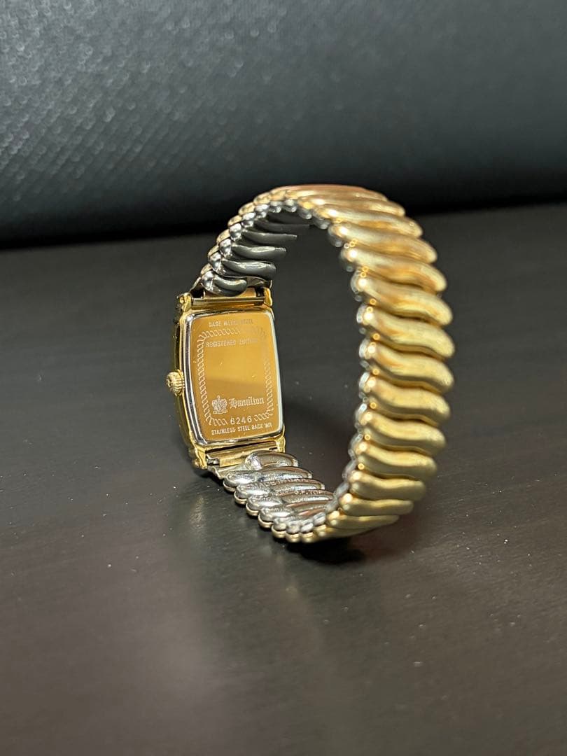 【希少】HAMILTON ハミルトン 腕時計 ベントン 6246 蛇腹 .