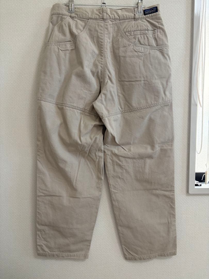 90s patagoniaパタゴニア ダブルニー コットンスタンドアップ パンツ