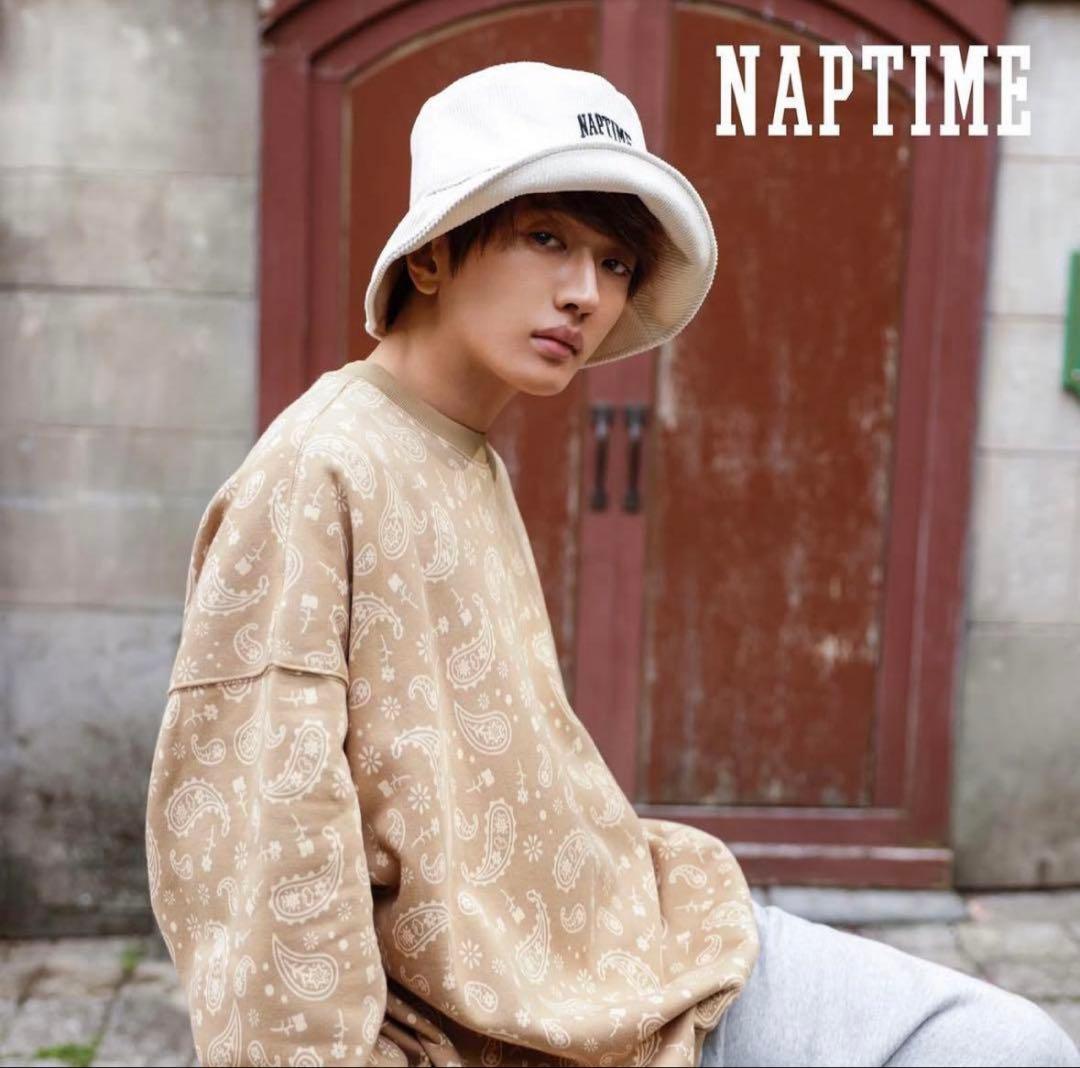 Nissy Naptime. コーデュロイハット ピンク