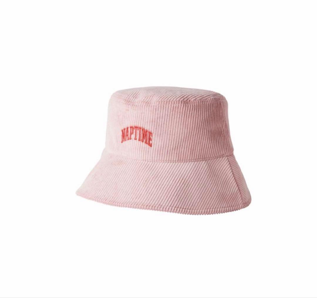 Nissy Naptime. コーデュロイハット ピンク