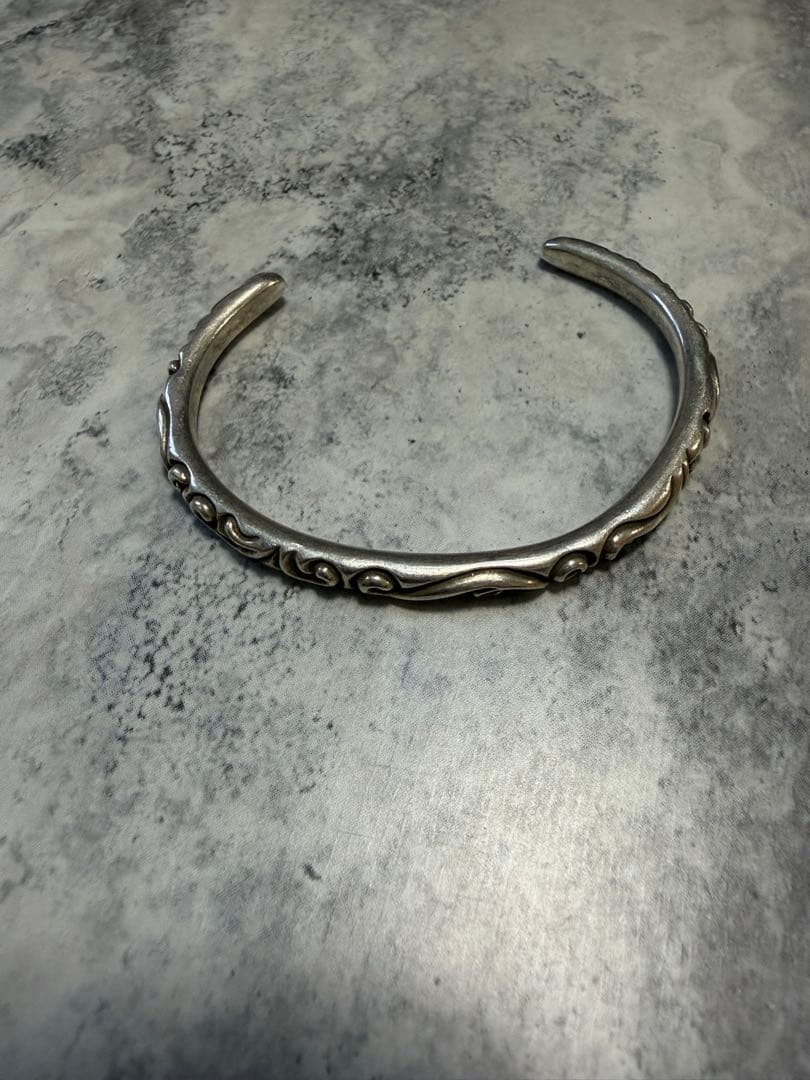 【CHROME HEARTS／クロムハーツ】バングル 925 1998年刻印