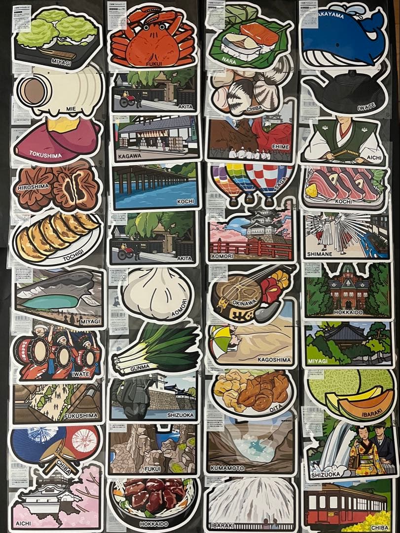 ご当地フォルムカード　162枚セット