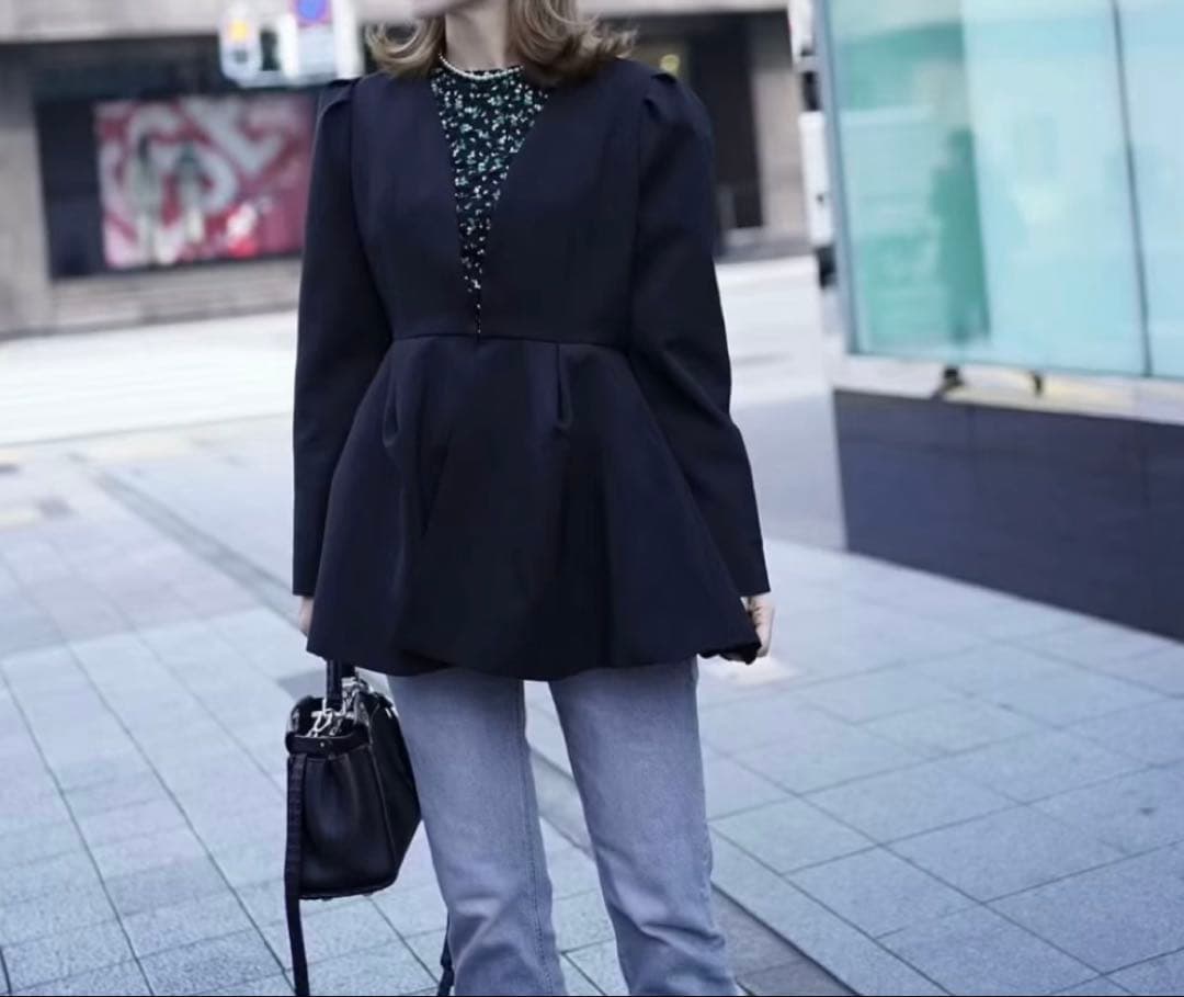 新品タグ付き☆maison de Dolce.fleurjacket Heve