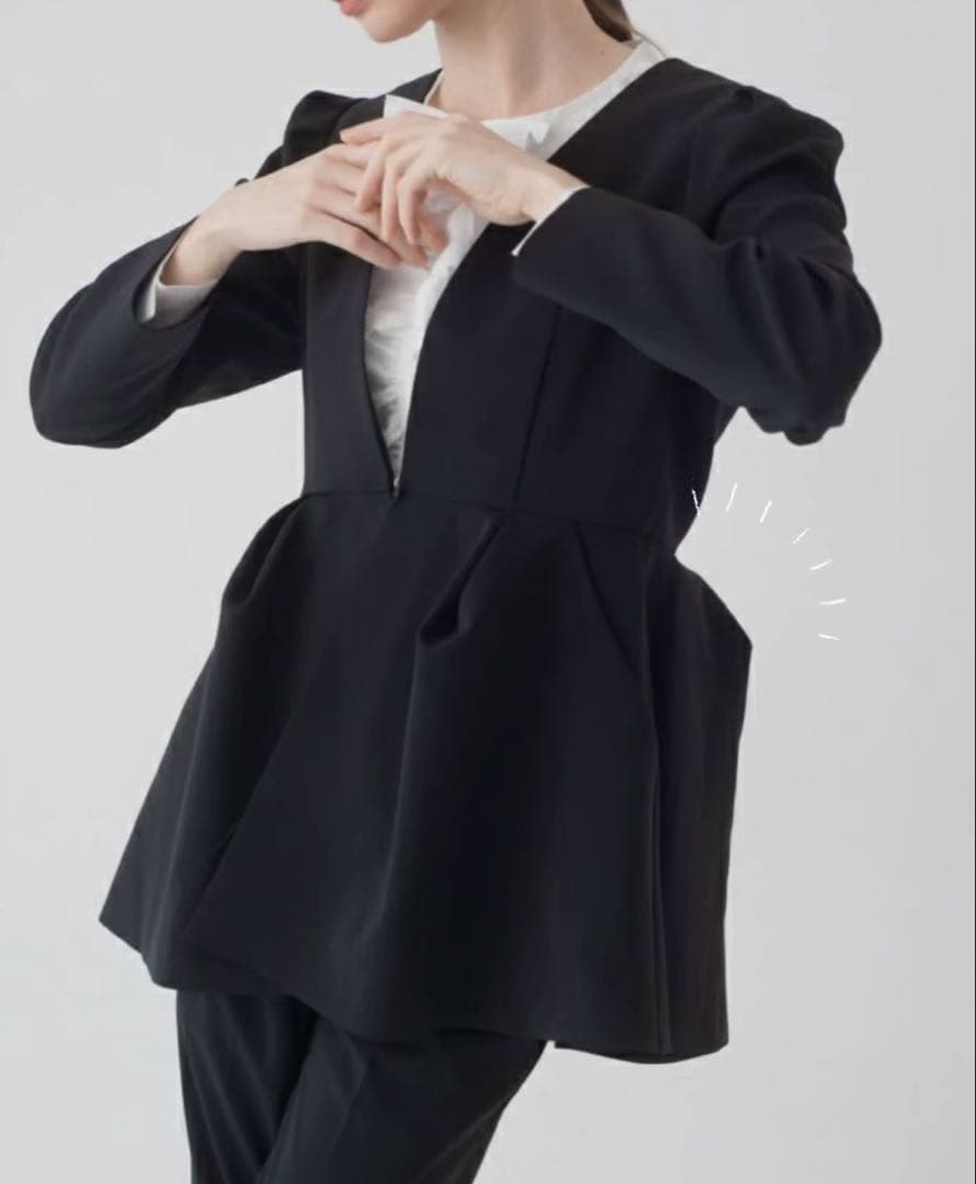 新品タグ付き☆maison de Dolce.fleurjacket Heve