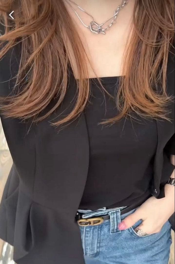 新品タグ付き☆maison de Dolce.fleurjacket Heve