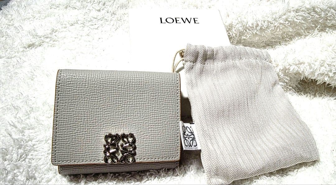 LOEWE アナグラム トライフォールド 超美品
