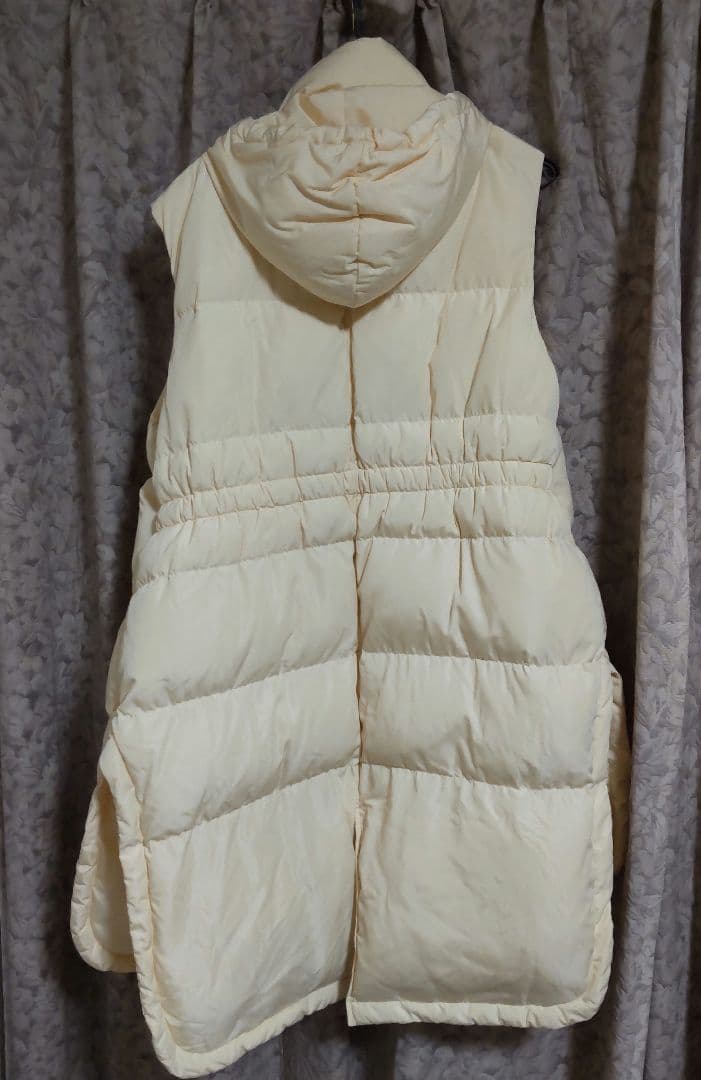 le phil パッフィー ダウン ベスト ジレ アイボリー