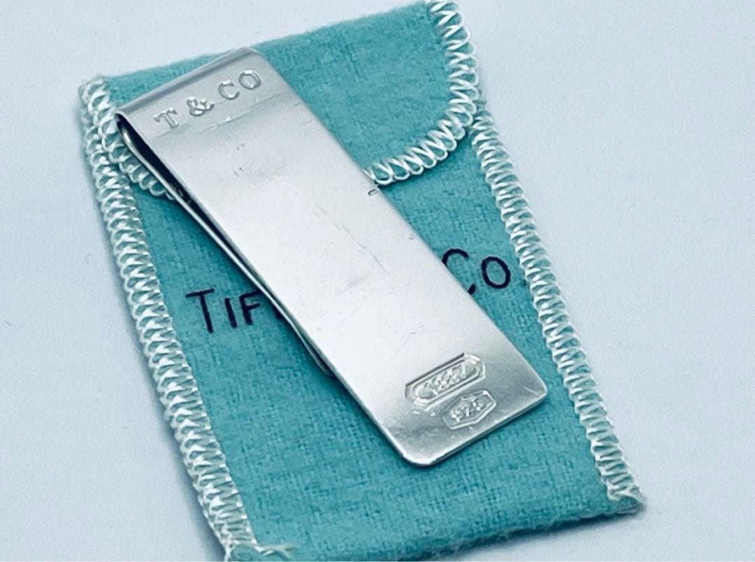 h646 オールド　ティファニー　1837 マネークリップ　シルバー　925