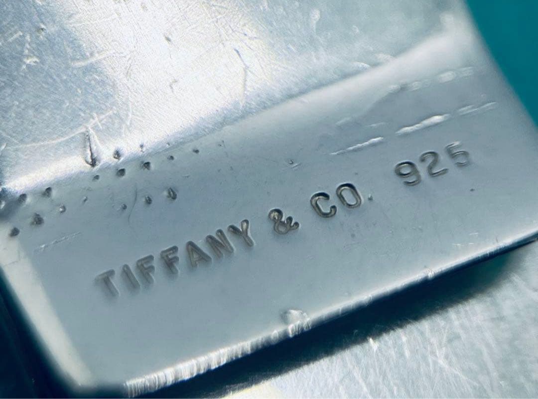 h646 オールド　ティファニー　1837 マネークリップ　シルバー　925