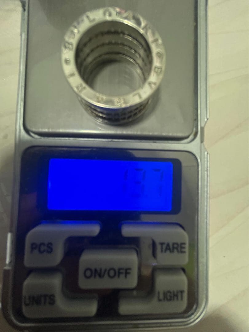 BVLGARI BーZERO1 K18ホワイトゴールドフルダイヤ