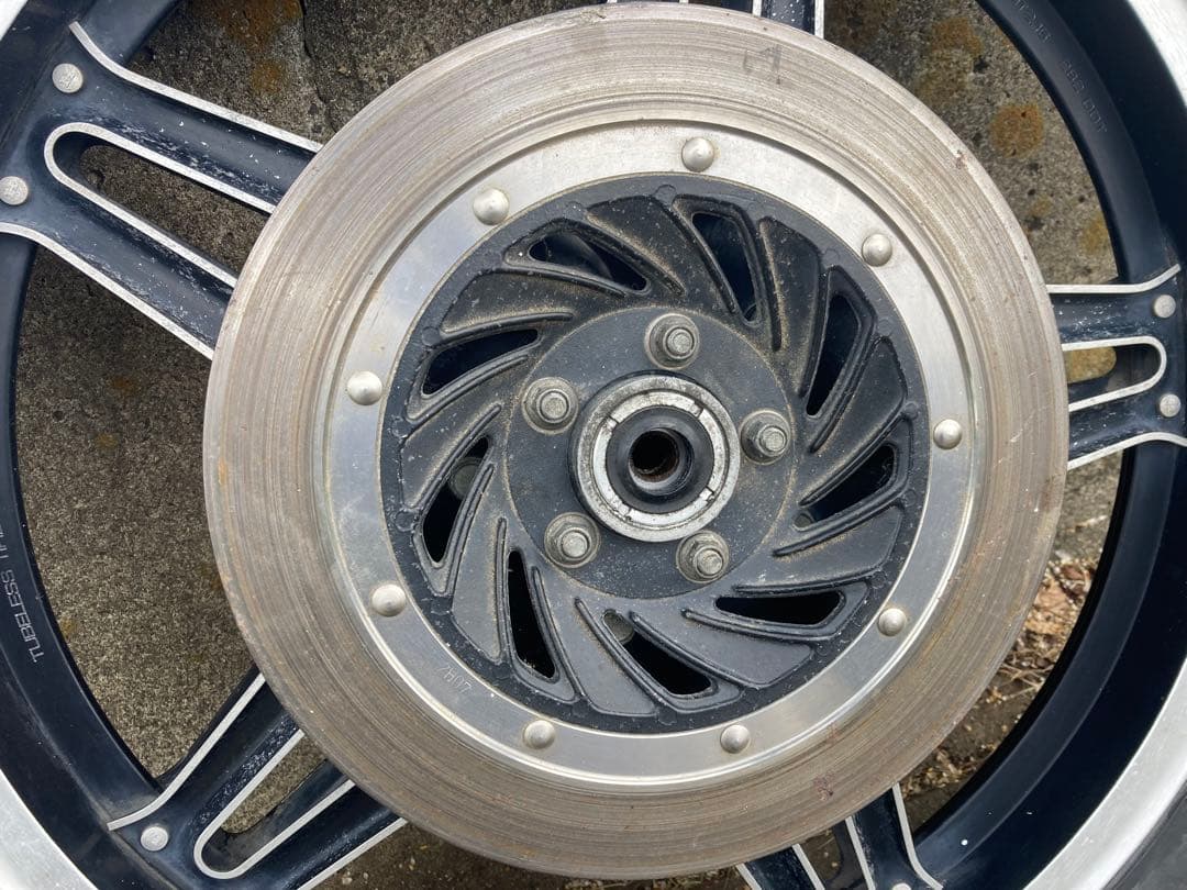 ホンダ CB750F-B 裏コムスターホイール前後セット